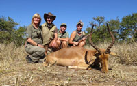 Sarah with the family and her Impala