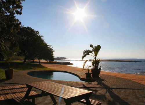 Safari hunting camp photos.
