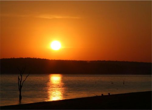 African sunset.